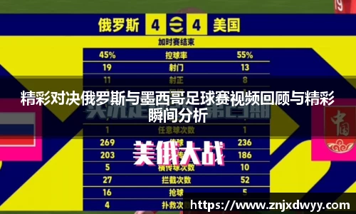 精彩对决俄罗斯与墨西哥足球赛视频回顾与精彩瞬间分析
